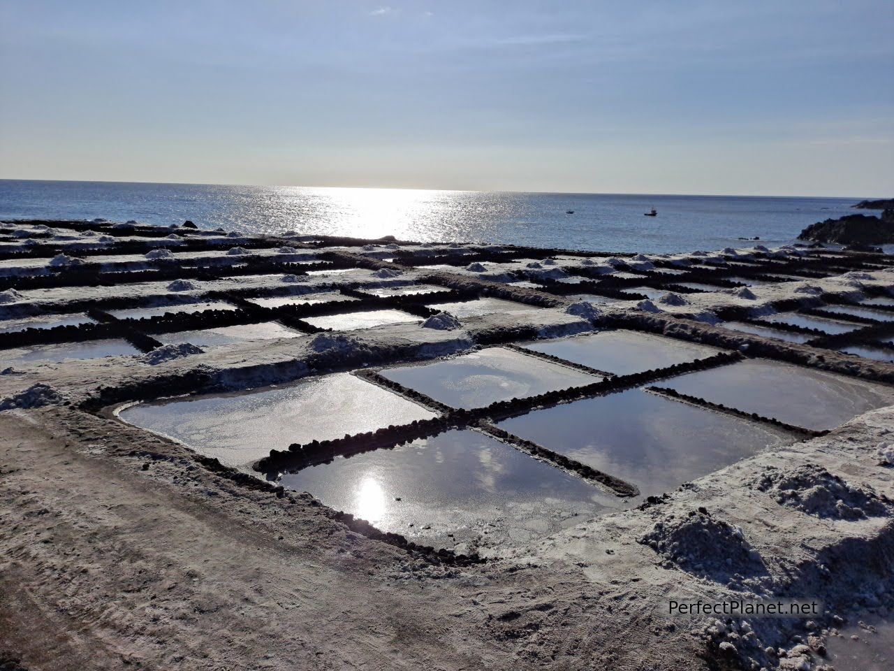 Salt flats of Fuencaliente
