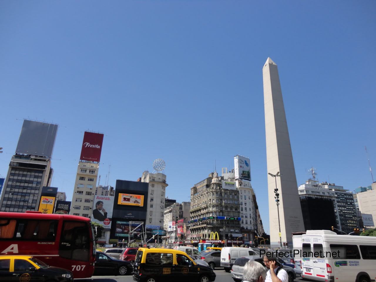 Avendia 9 de Julio y Obelisco