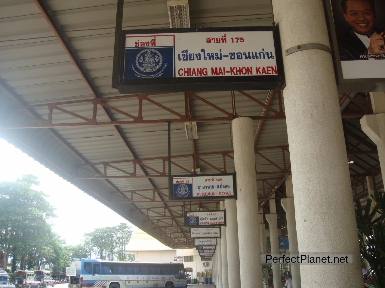Estación de autobuses de Sukhothai