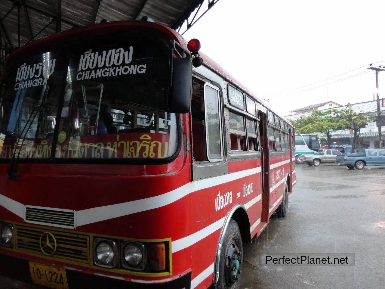 Autobús a Chiang Khong