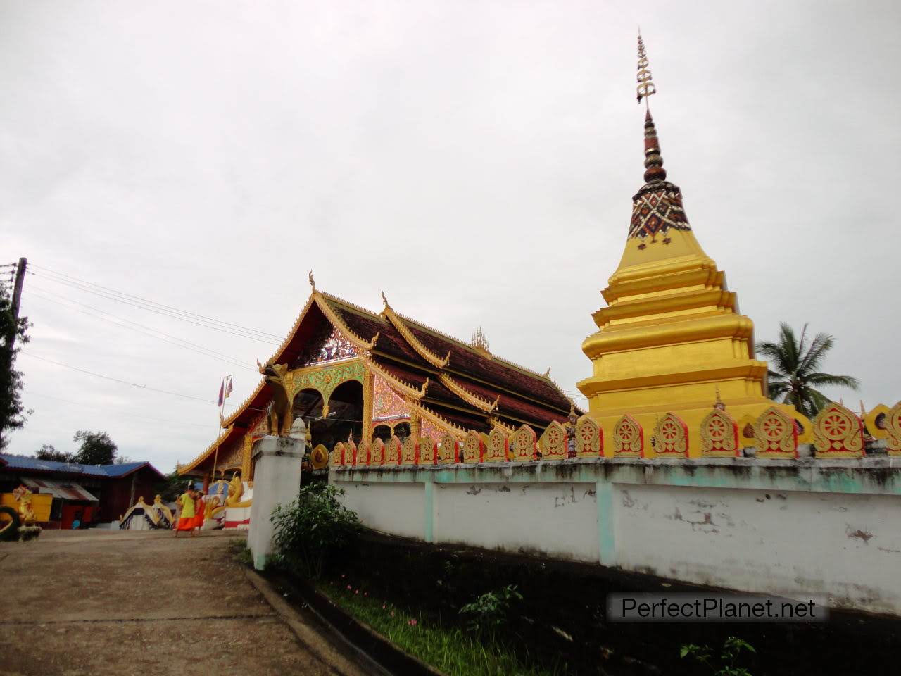 Templo en Huay Xai