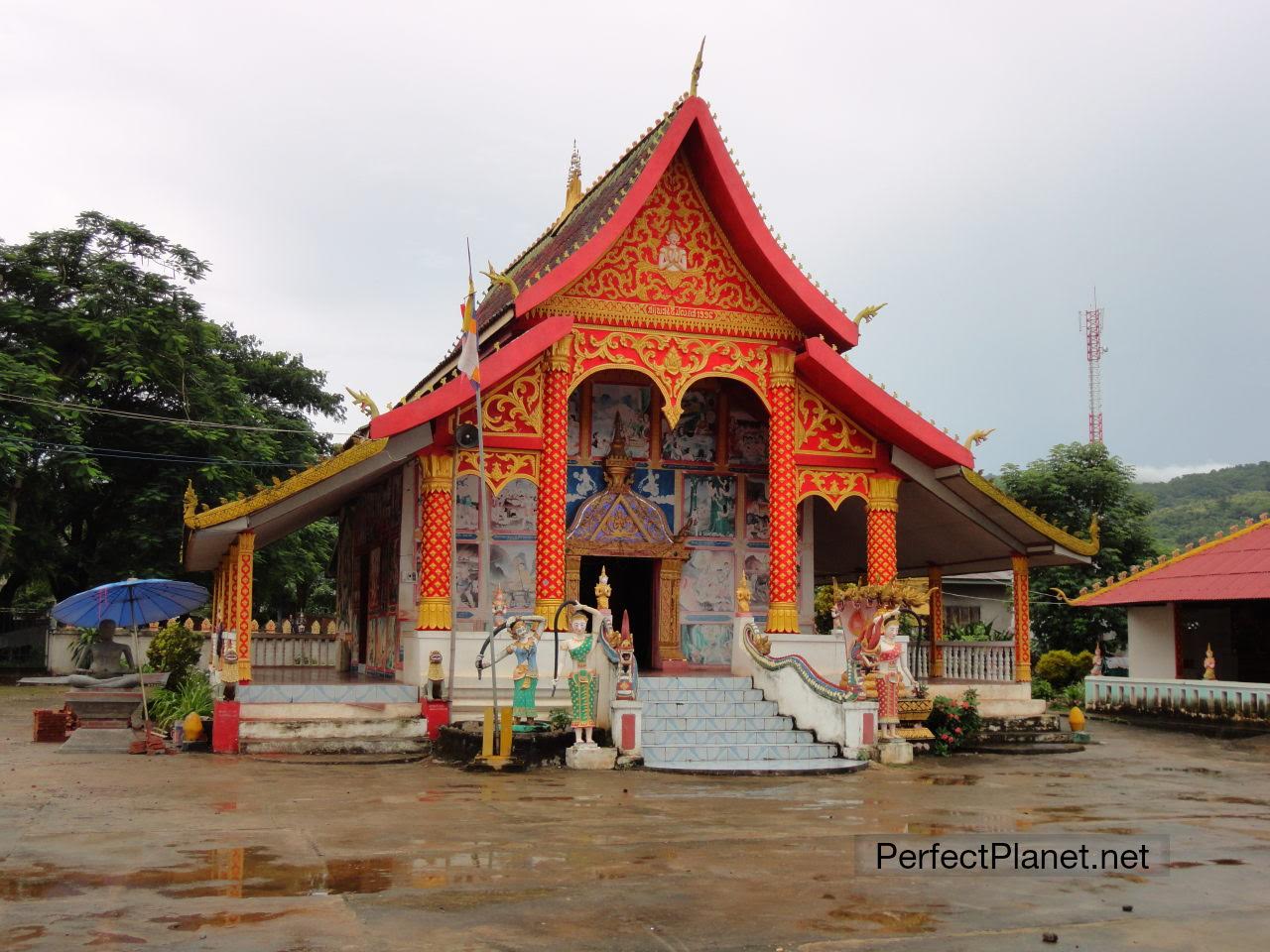 Temple in Huay Xai