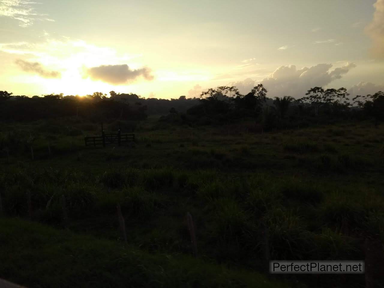 Paisaje hacia Necoclí