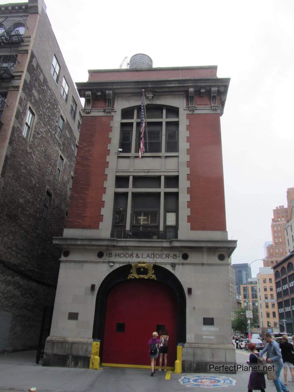 Fire station from the movie Ghostbusters
