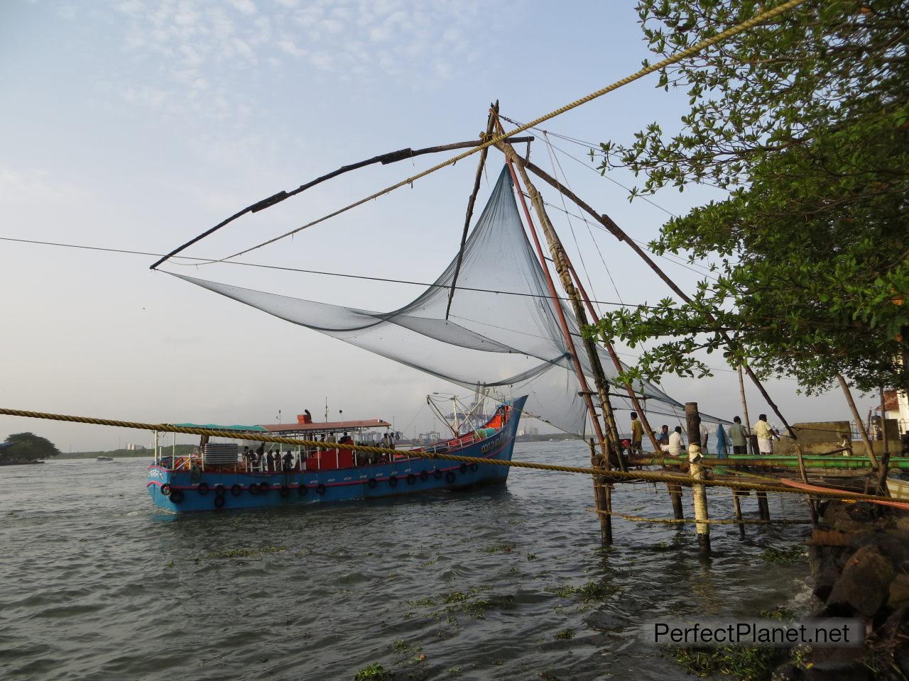 Redes de pesca china