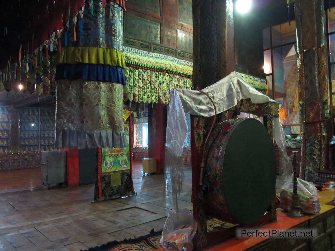 Inside Anjue Temple