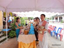 Ofrendas a los monjes en Luang Prabang