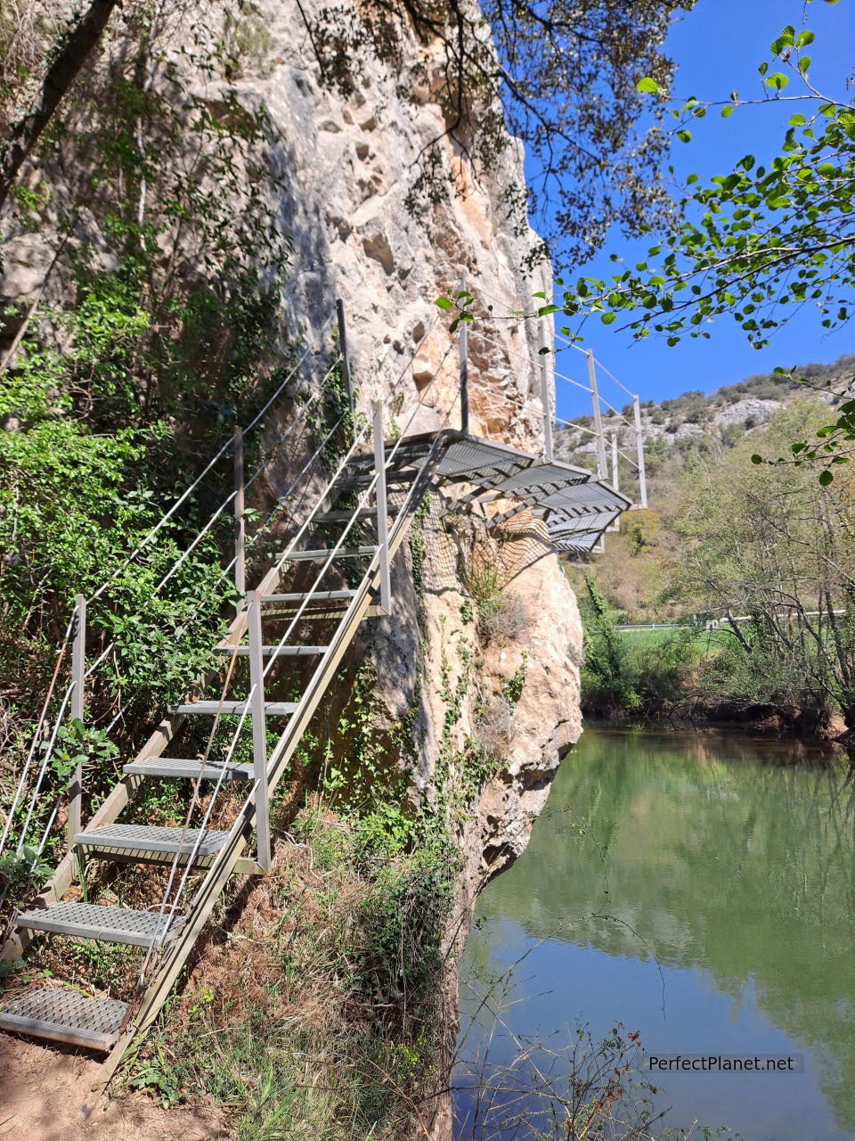 Second footbridge