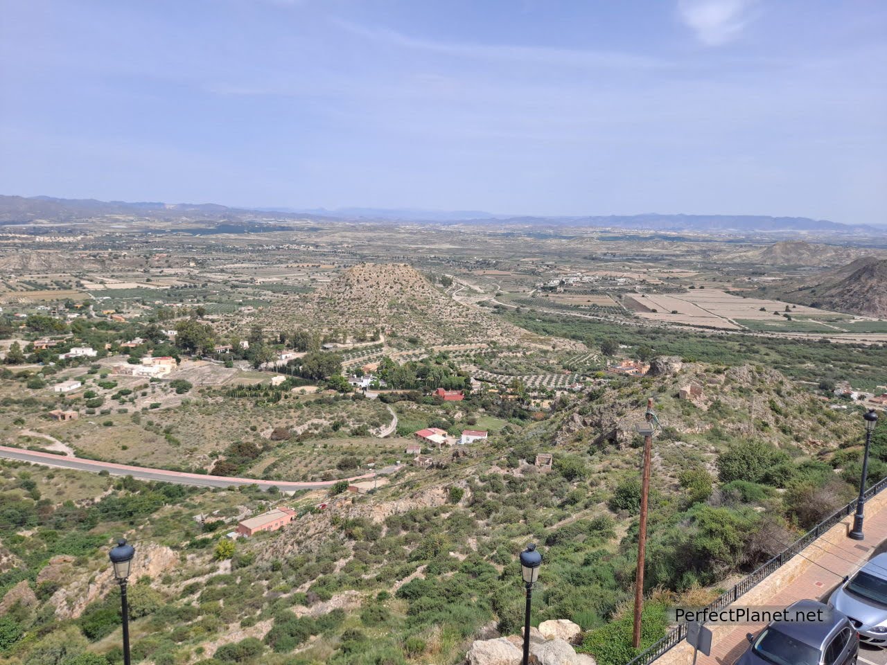 Views from viewpoint Plaza Nueva