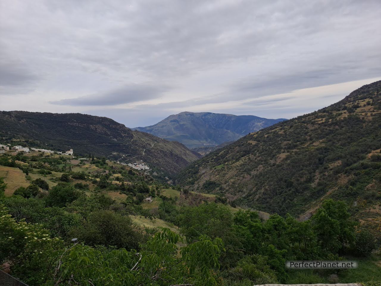 Vistas desde Mirador de Capileira