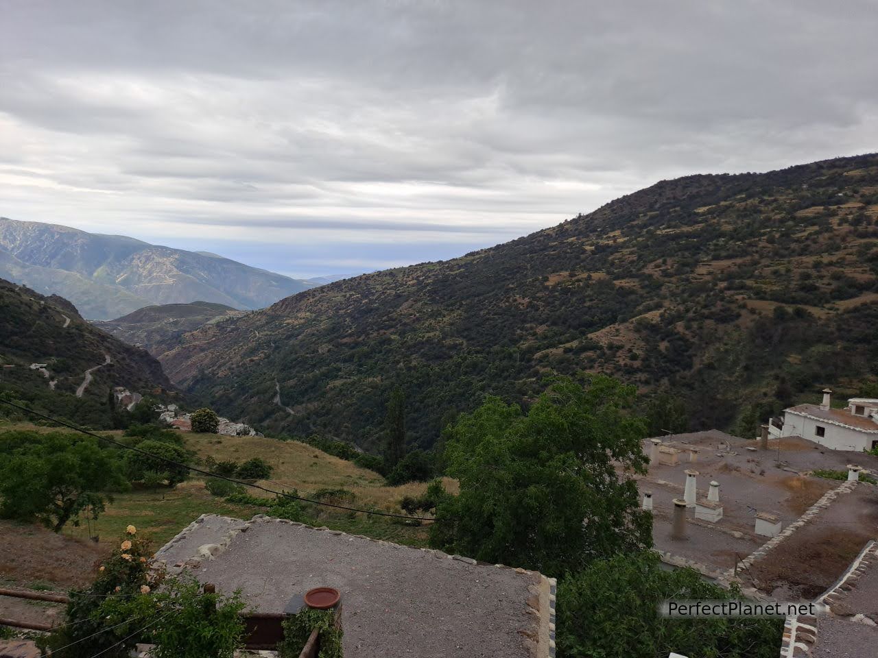 Vistas desde Bubión