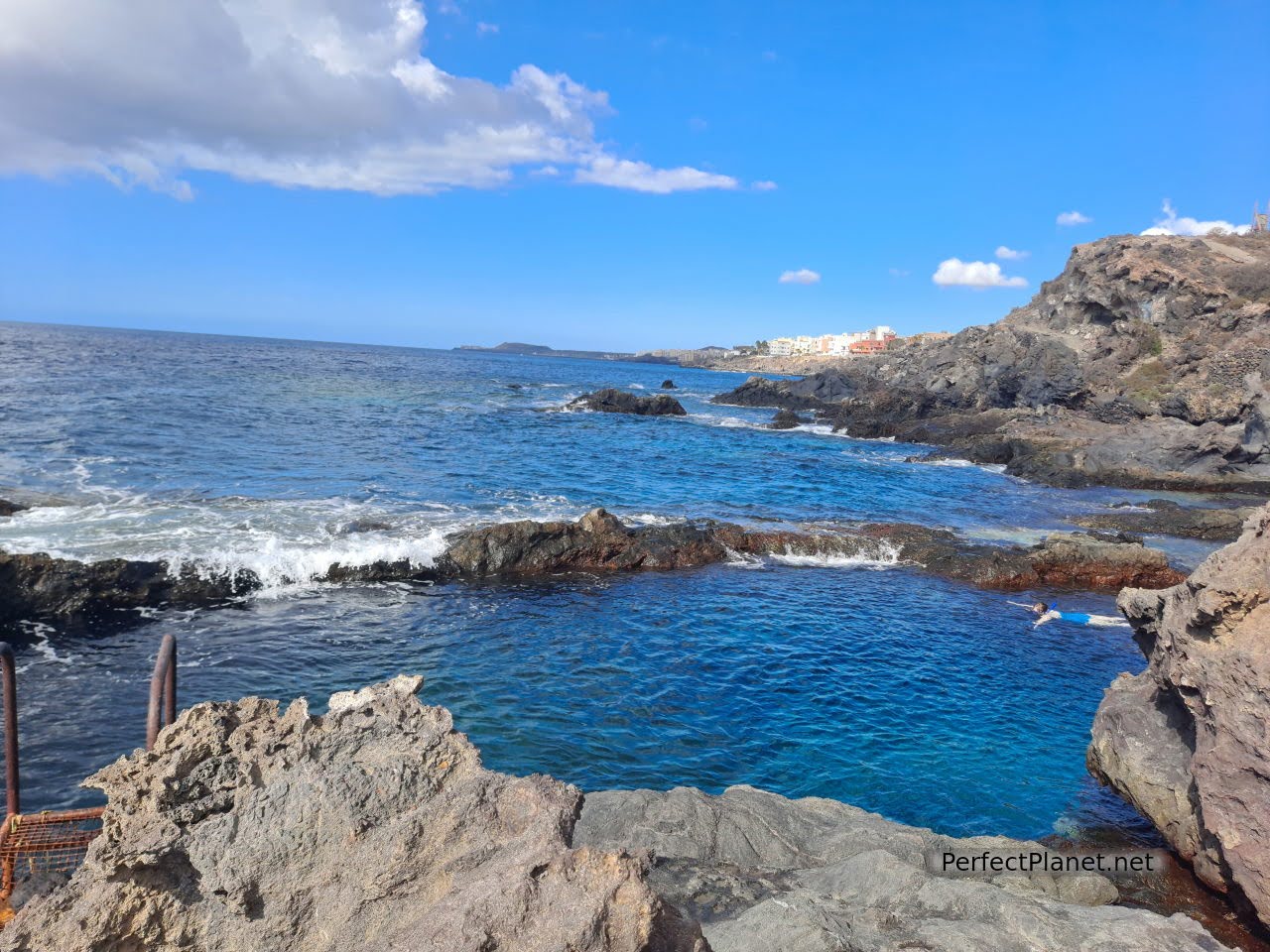 Los Abrigos natural pools