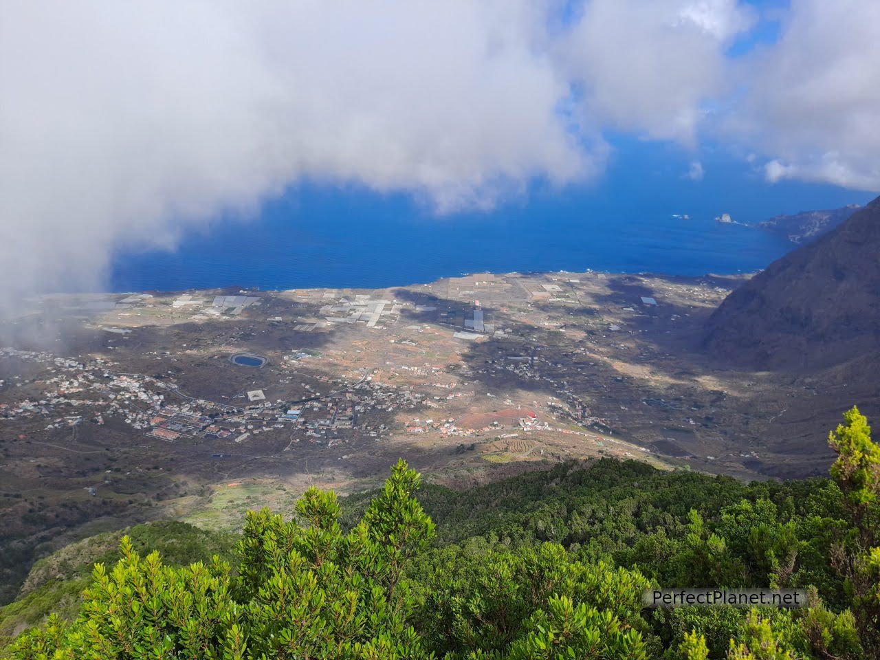 Vistas desde el Mirador de la Llanía