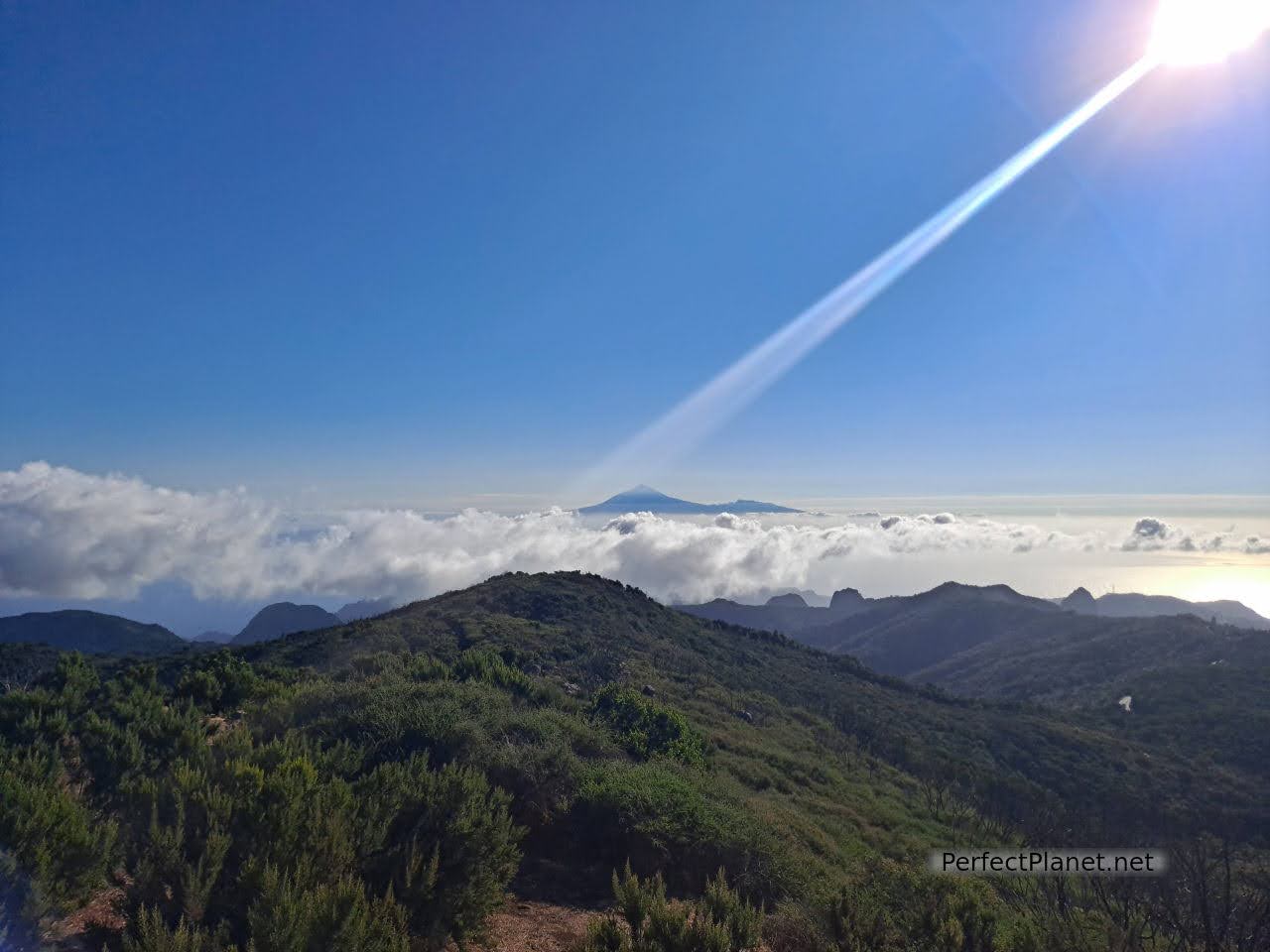 Vistas desde Alto del Garajonay