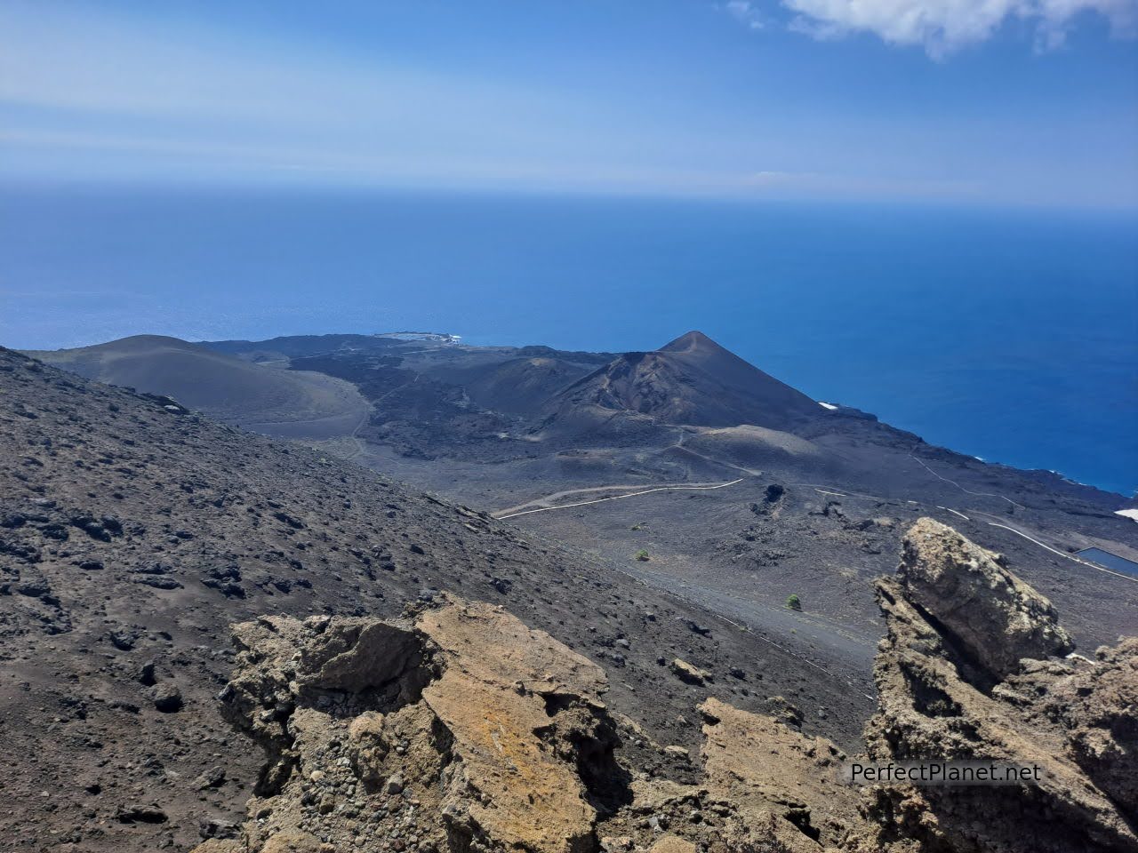 Views of Teneguía from San Antonio volcano