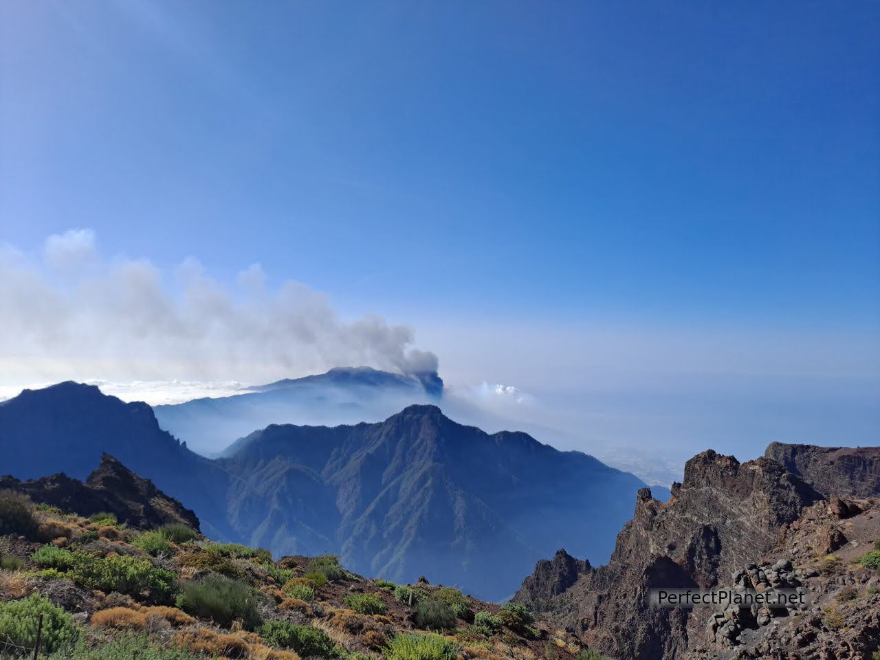 Views from the Roque de los Muchachos viewpoint