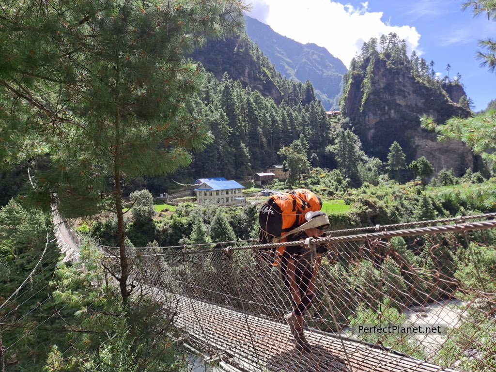 Puente colgante