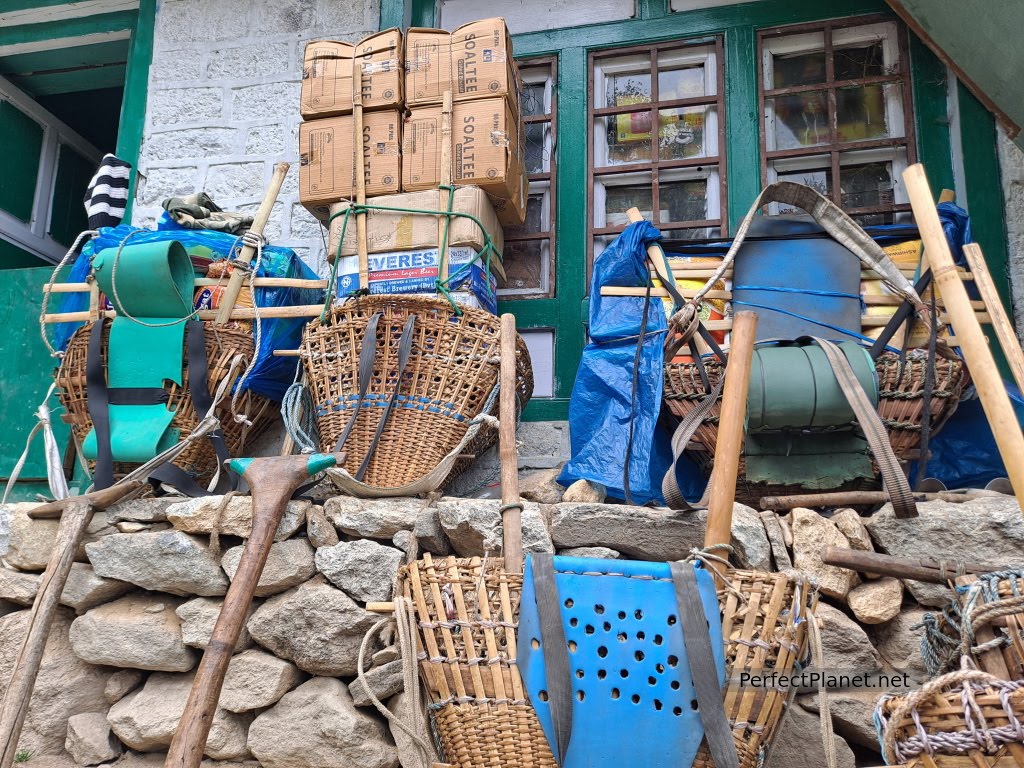 Carrying baskets