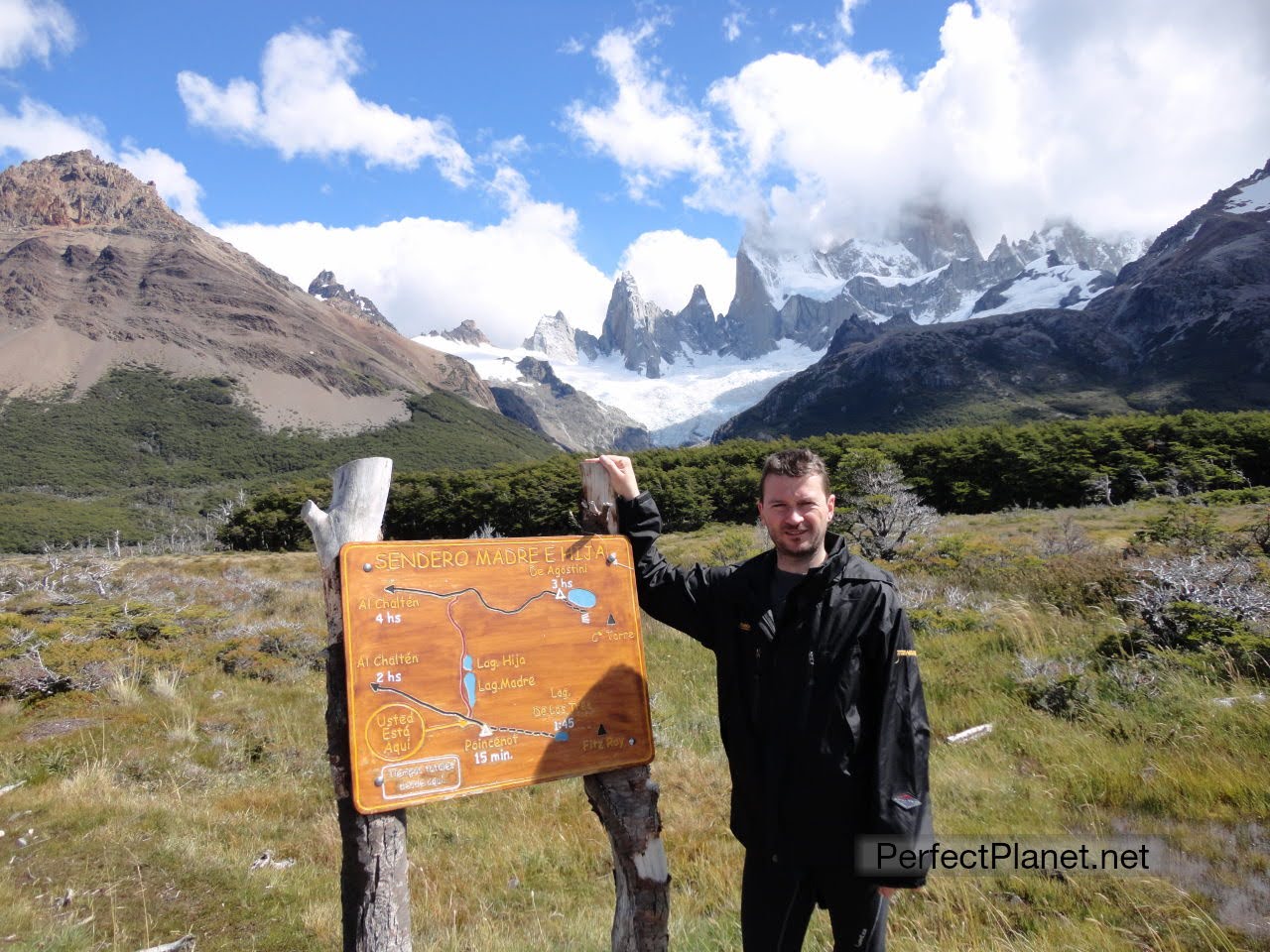 Fitz Roy in the background