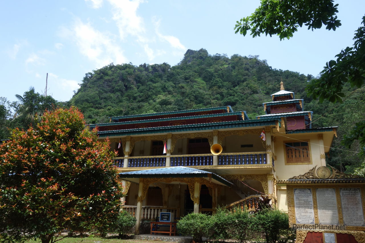 Monastery in Zwegabin Mountain