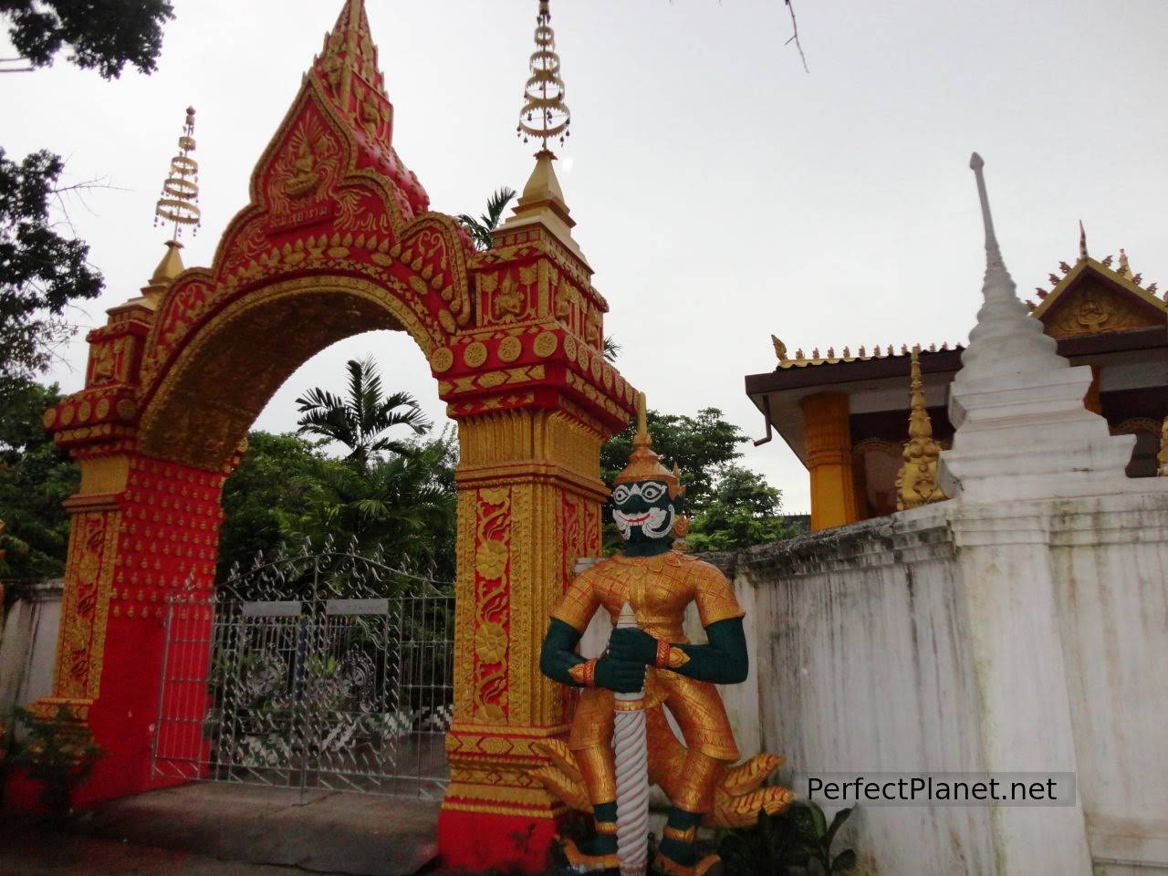 Templo en Vientiane