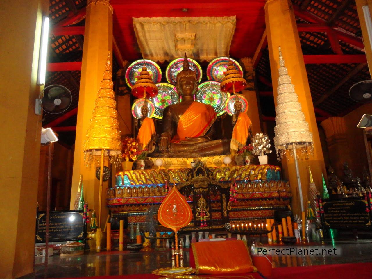 Interior of a Temple in Vientiane