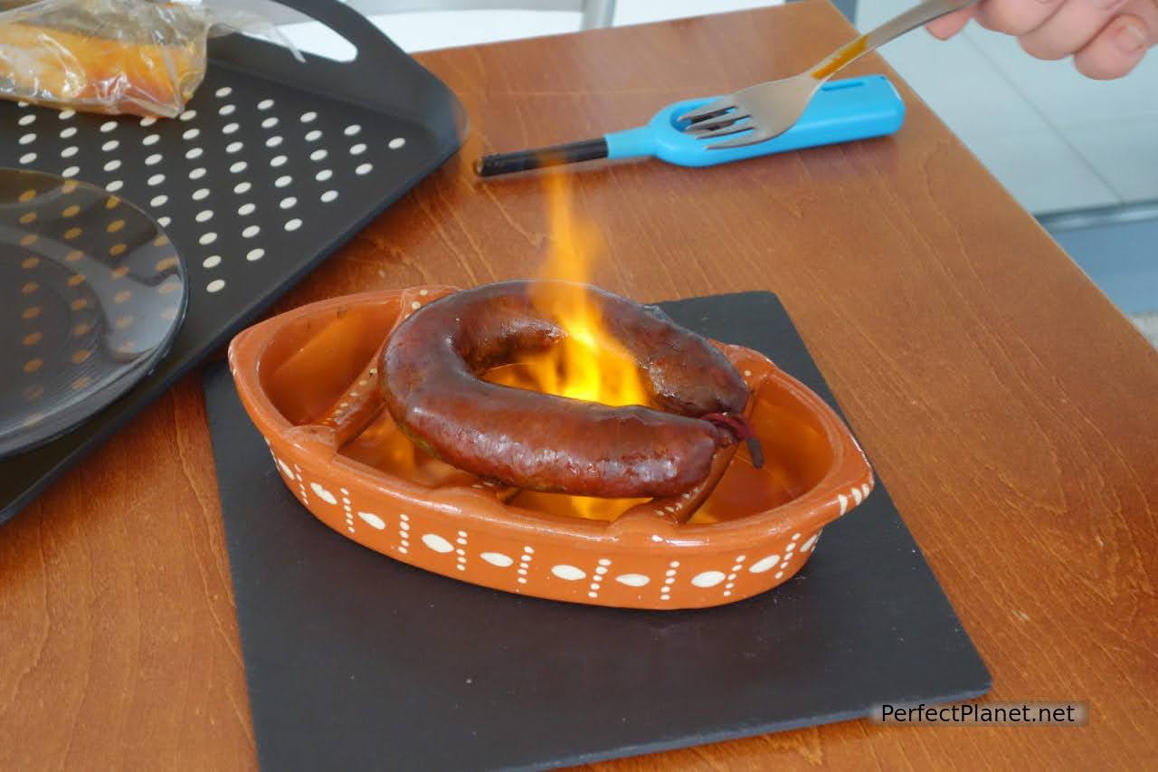 Roasted chorizo