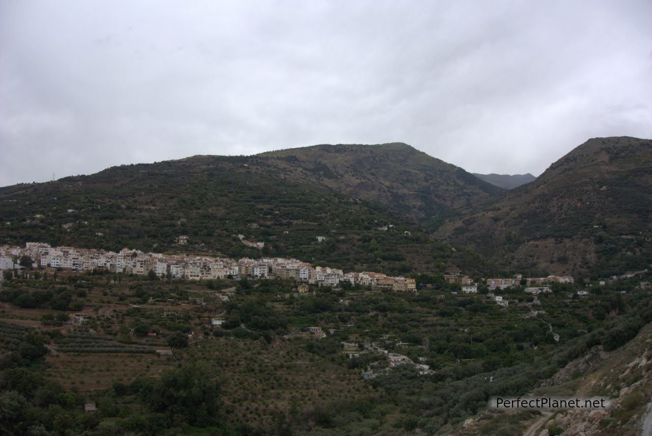 Lanjarón desde el mirador del Visillo