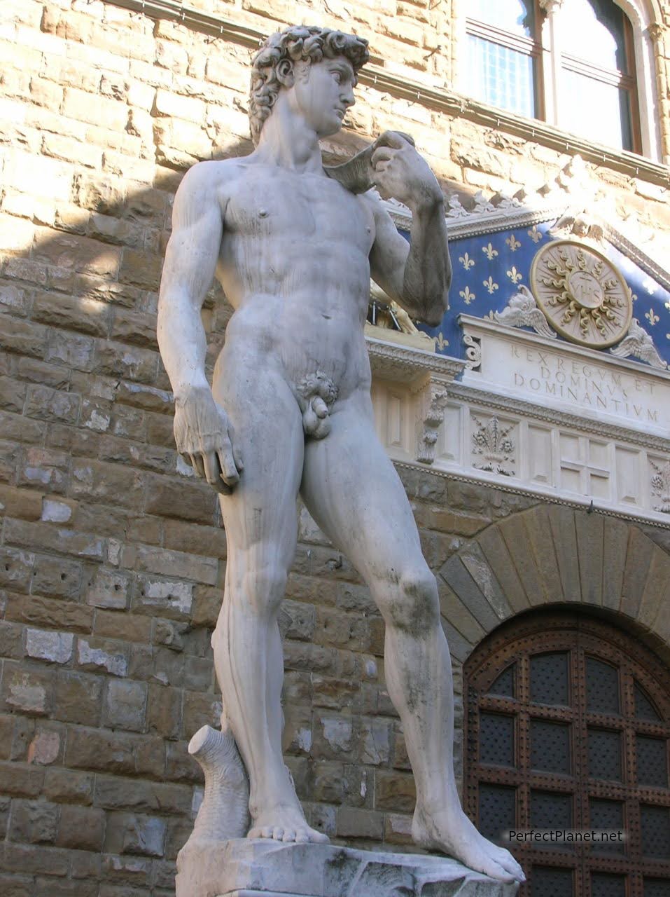 Reproduction of Michelangelo's David
