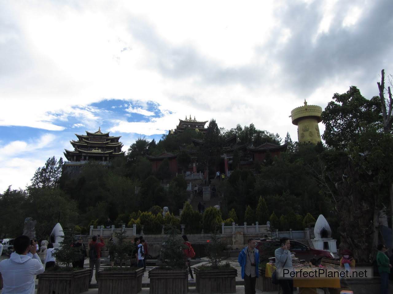 Shangri La views from the Main Square