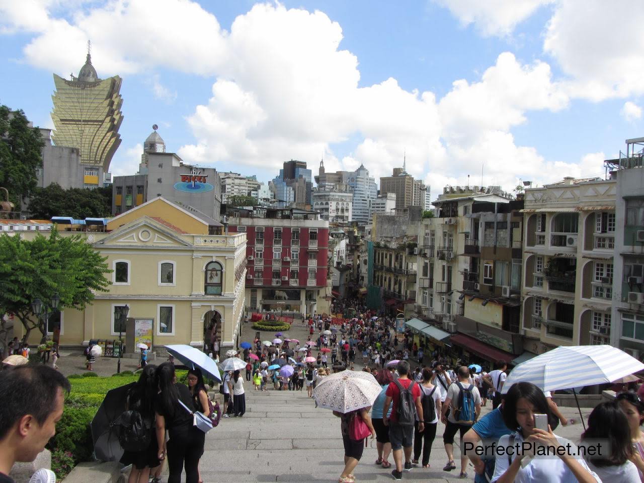 Macau from the Cathedral