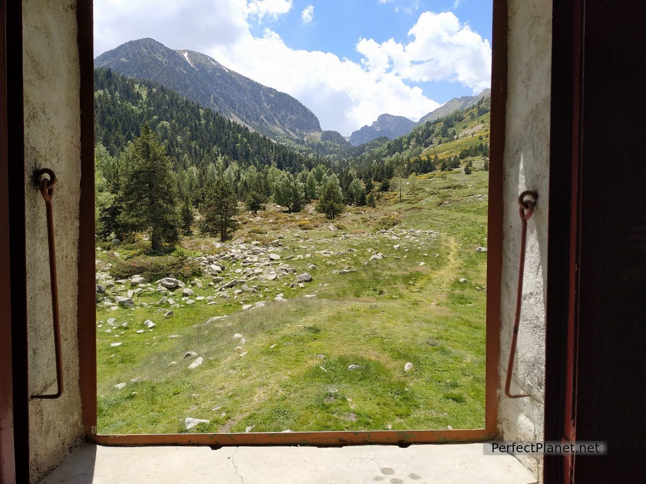 Views from Carança refuge