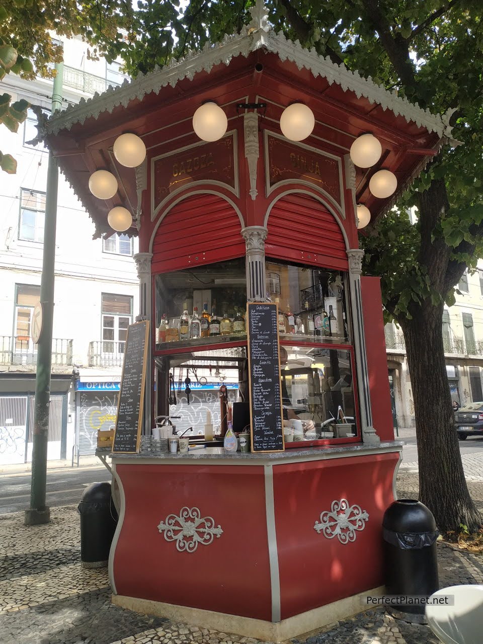 Old kiosk