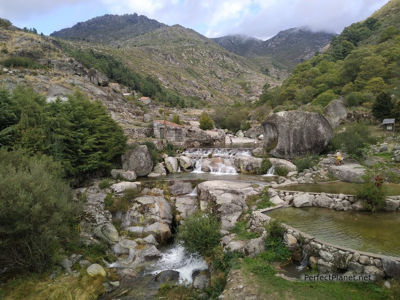 River beach of Loriga