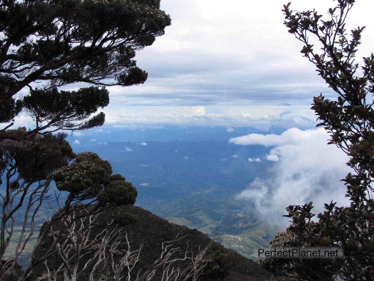 Views from Mount Kinabalu