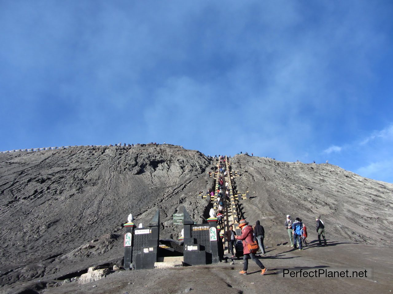 Escaleras al Bromo