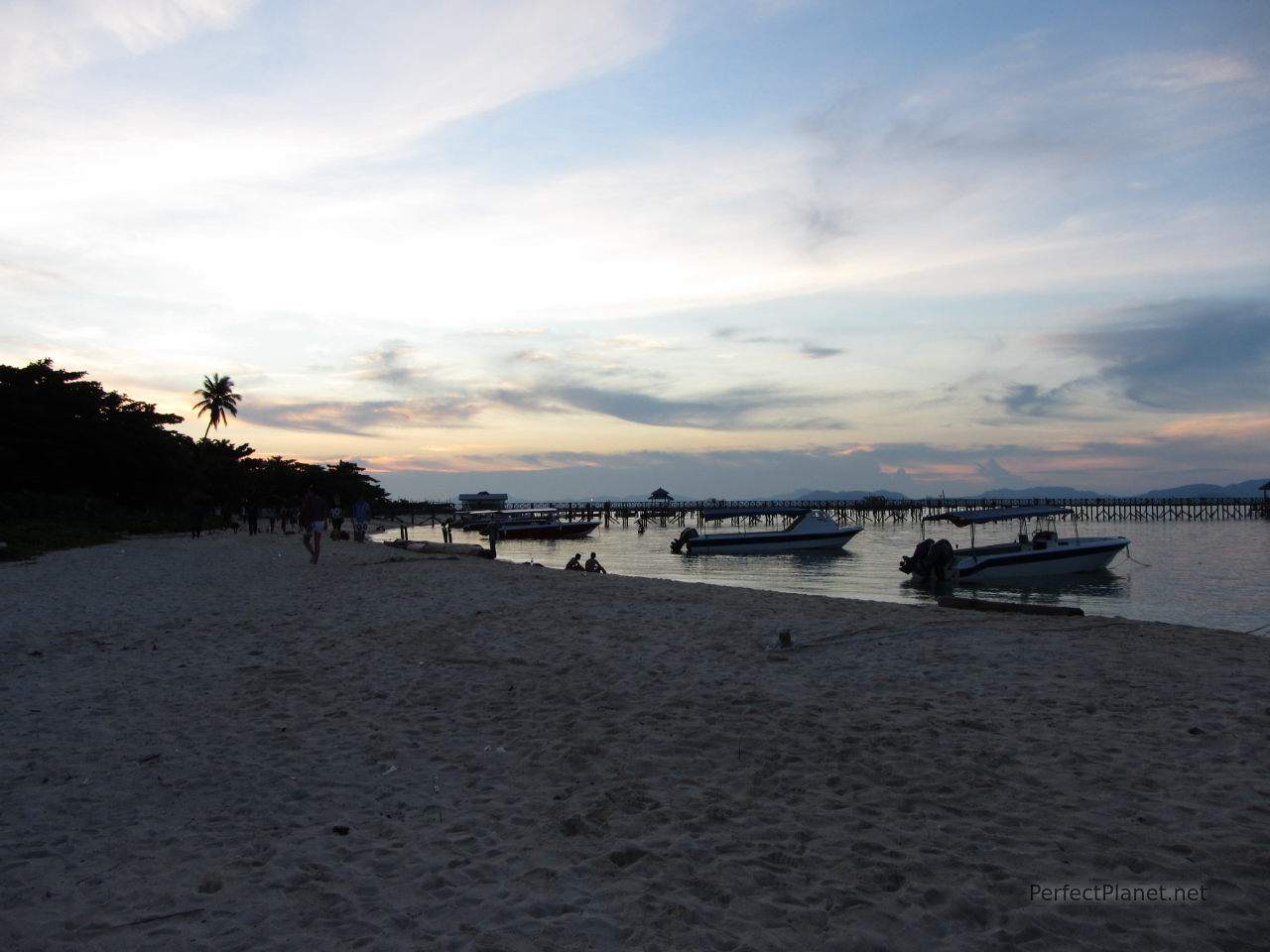 Sunset in Mabul