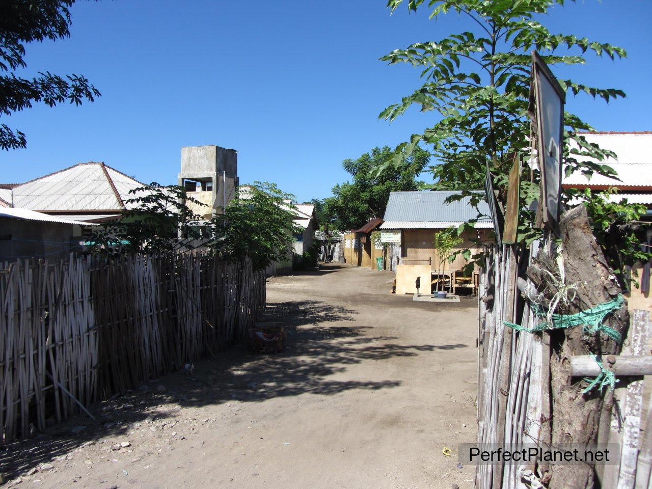 Gili Trawangan village