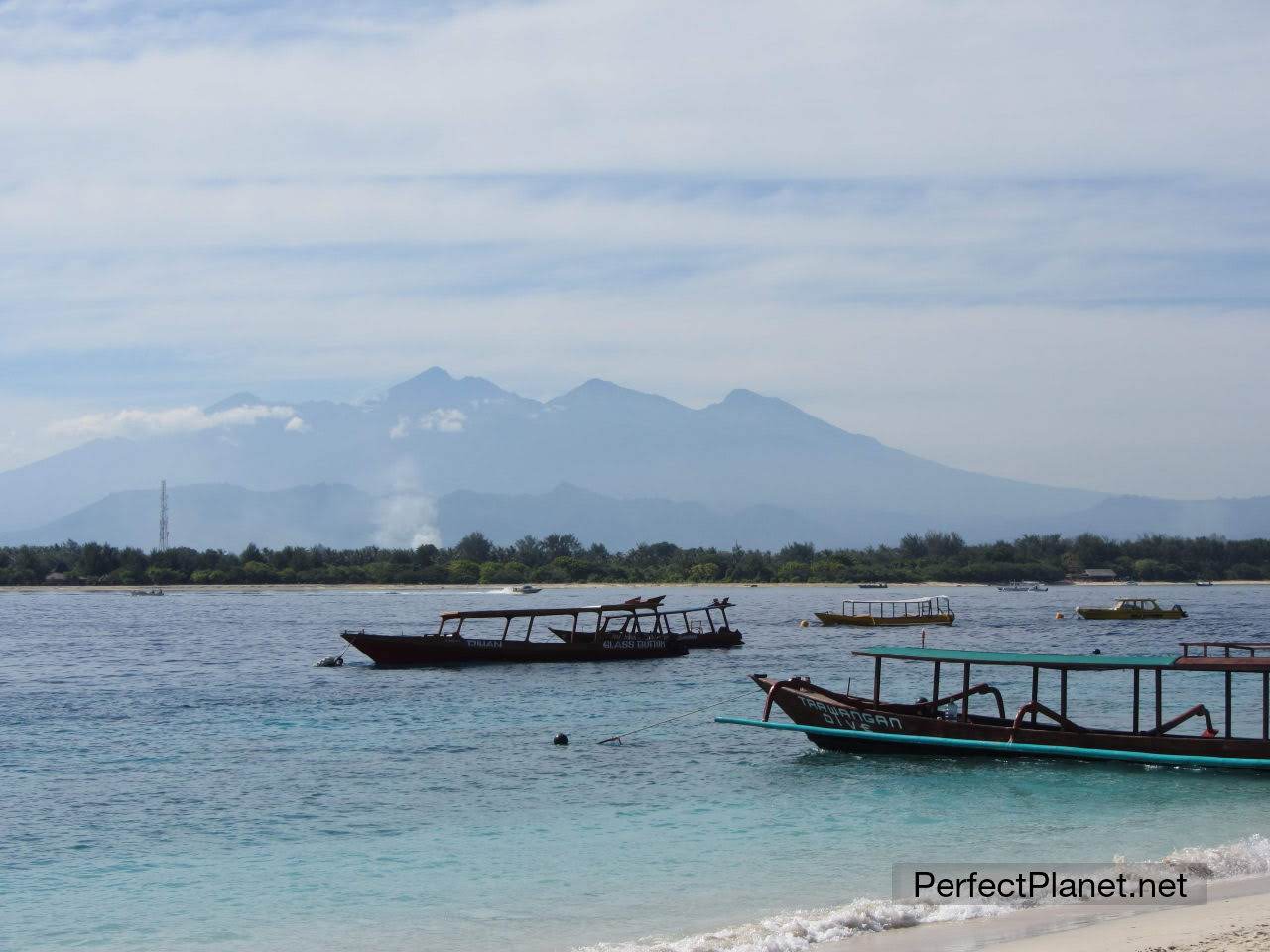 Gunung Rinjani desde Gili Trawangan