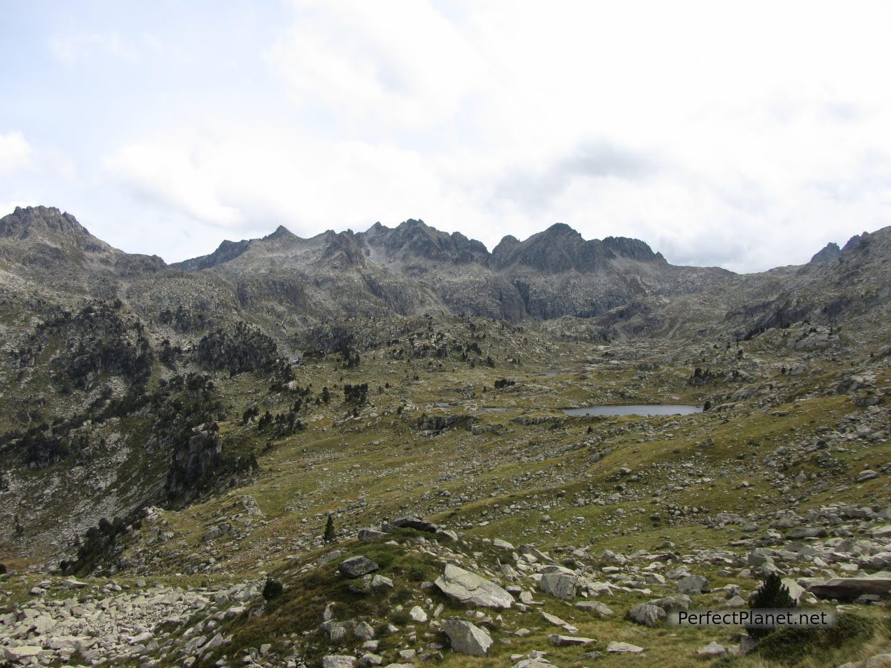 Vistas desde Còth deth Tuc Gran de Sendrosa