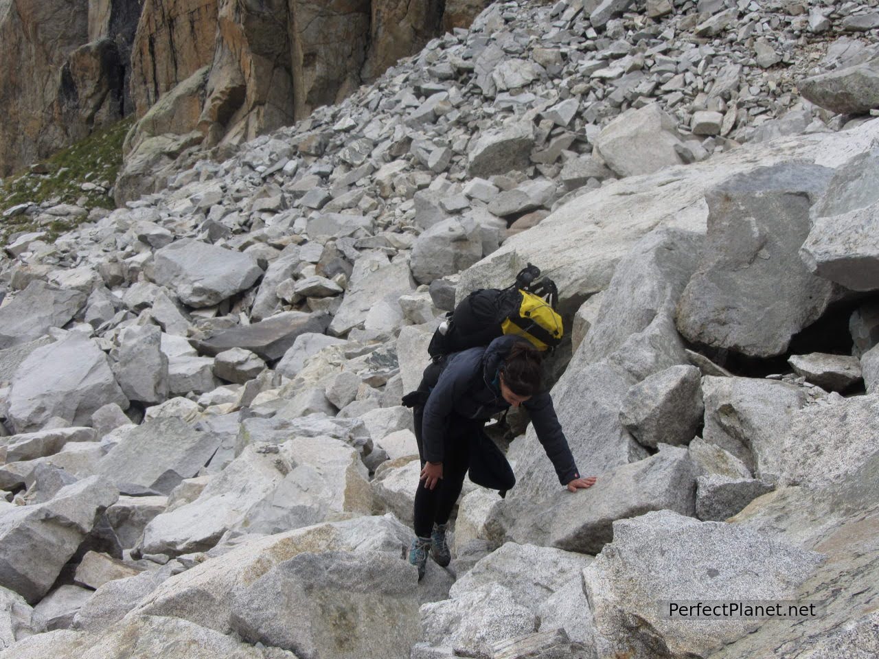 Granite blocks