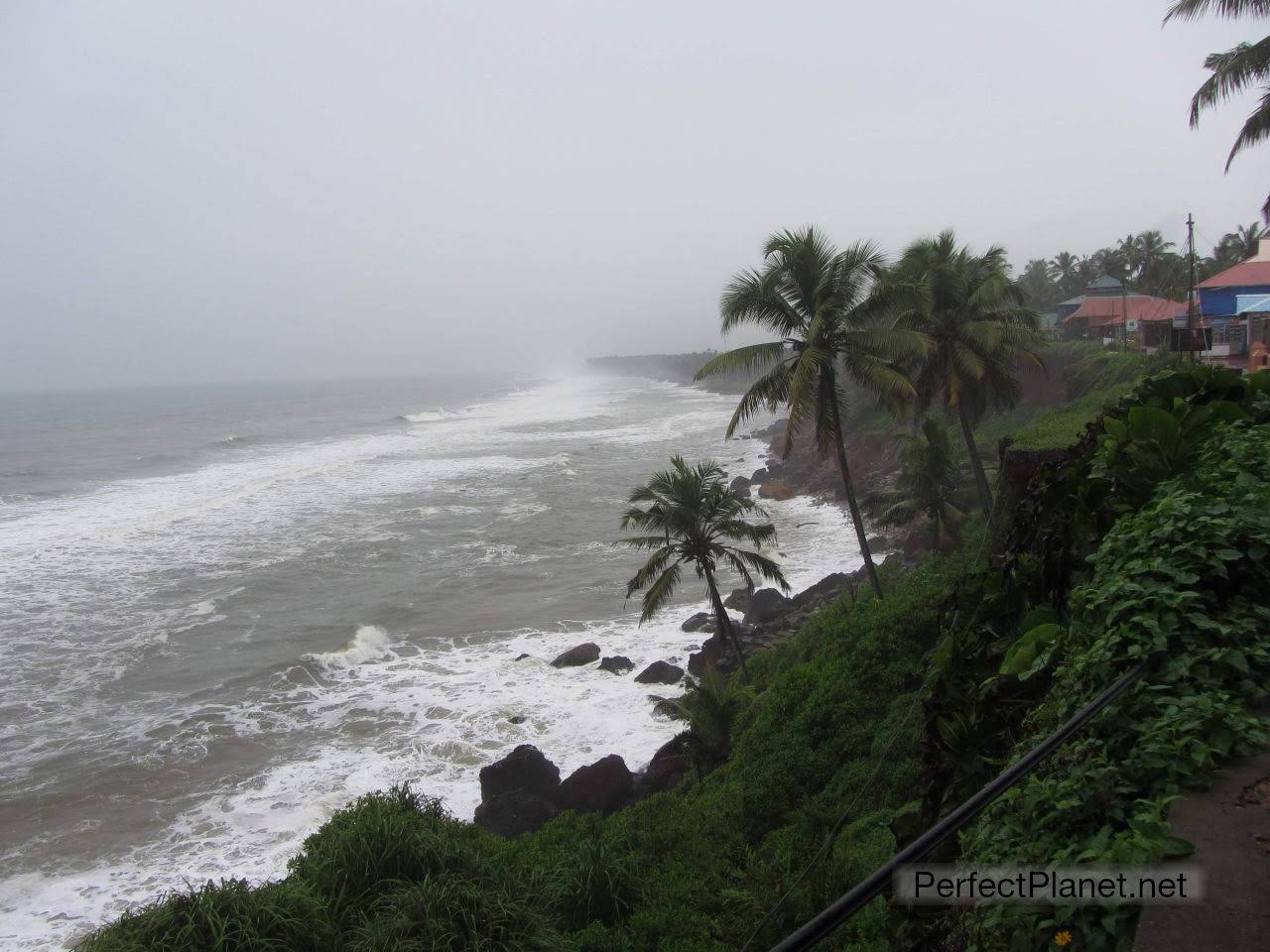 Cliffs in Varkala