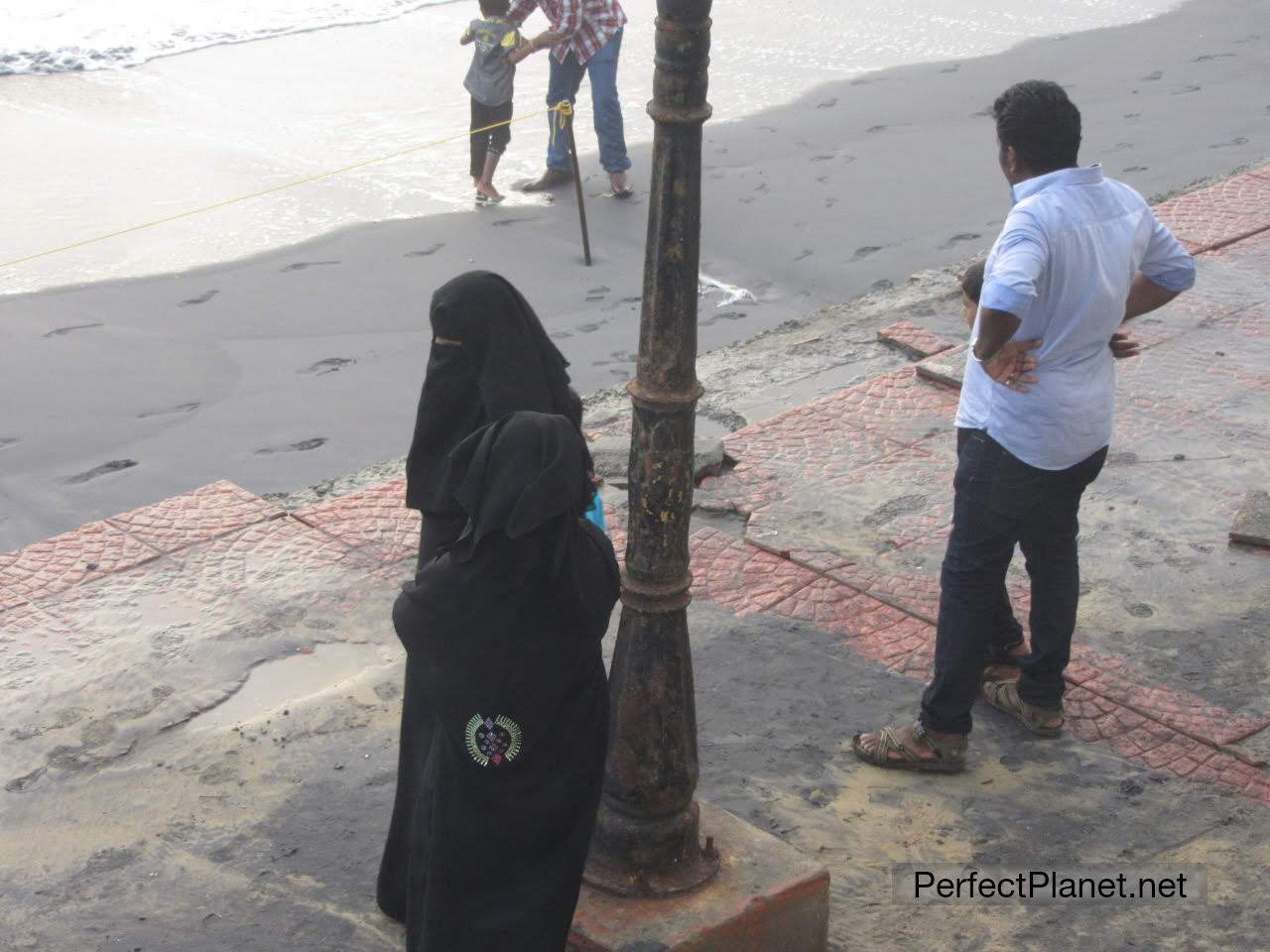 Mujeres en la playa