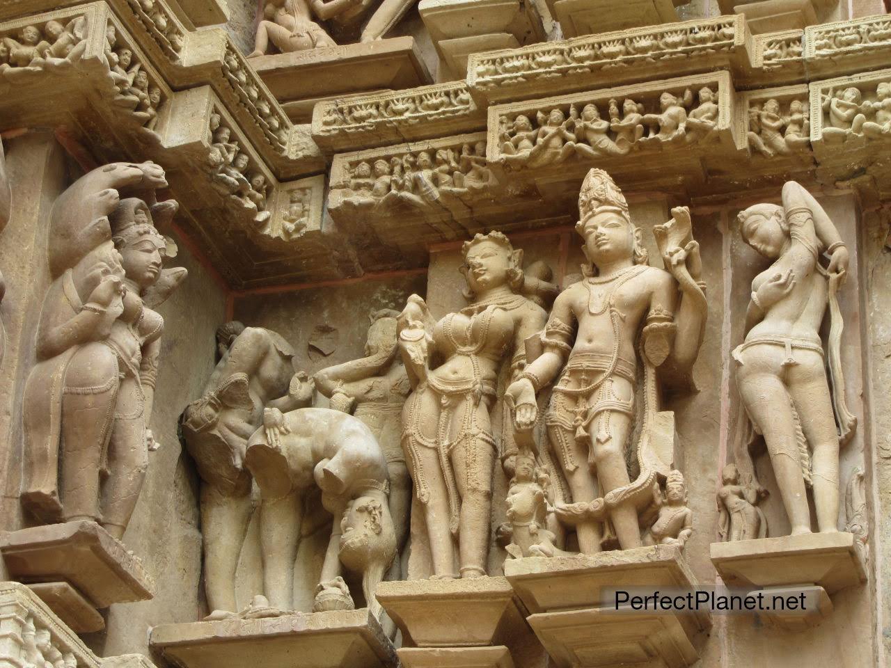 Detail Khajuraho Temples