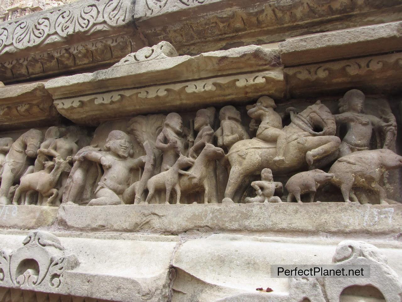 Detalle Templos de Khajuraho