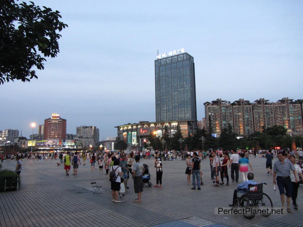 Sunset on Leshan