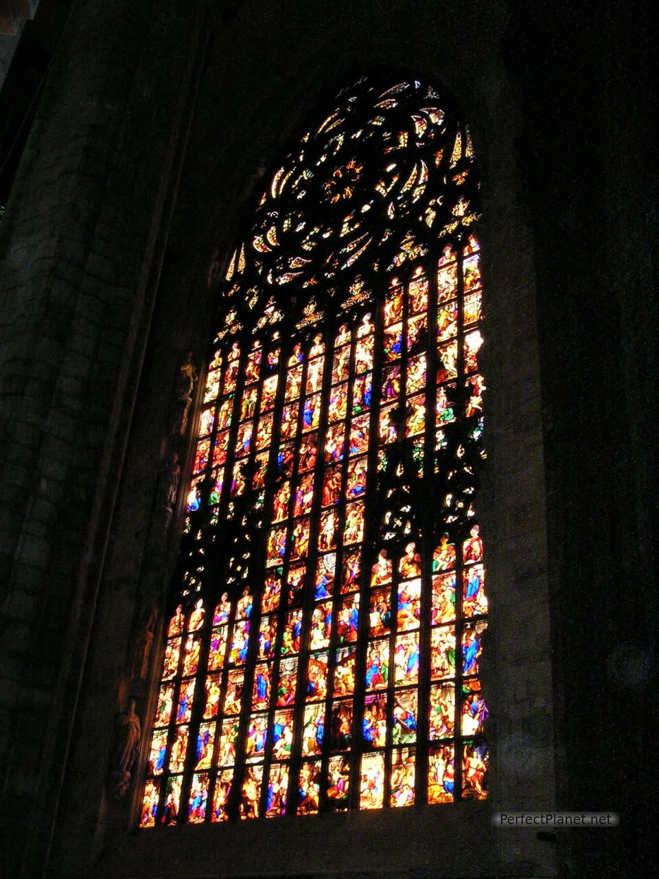 Stained glass windows