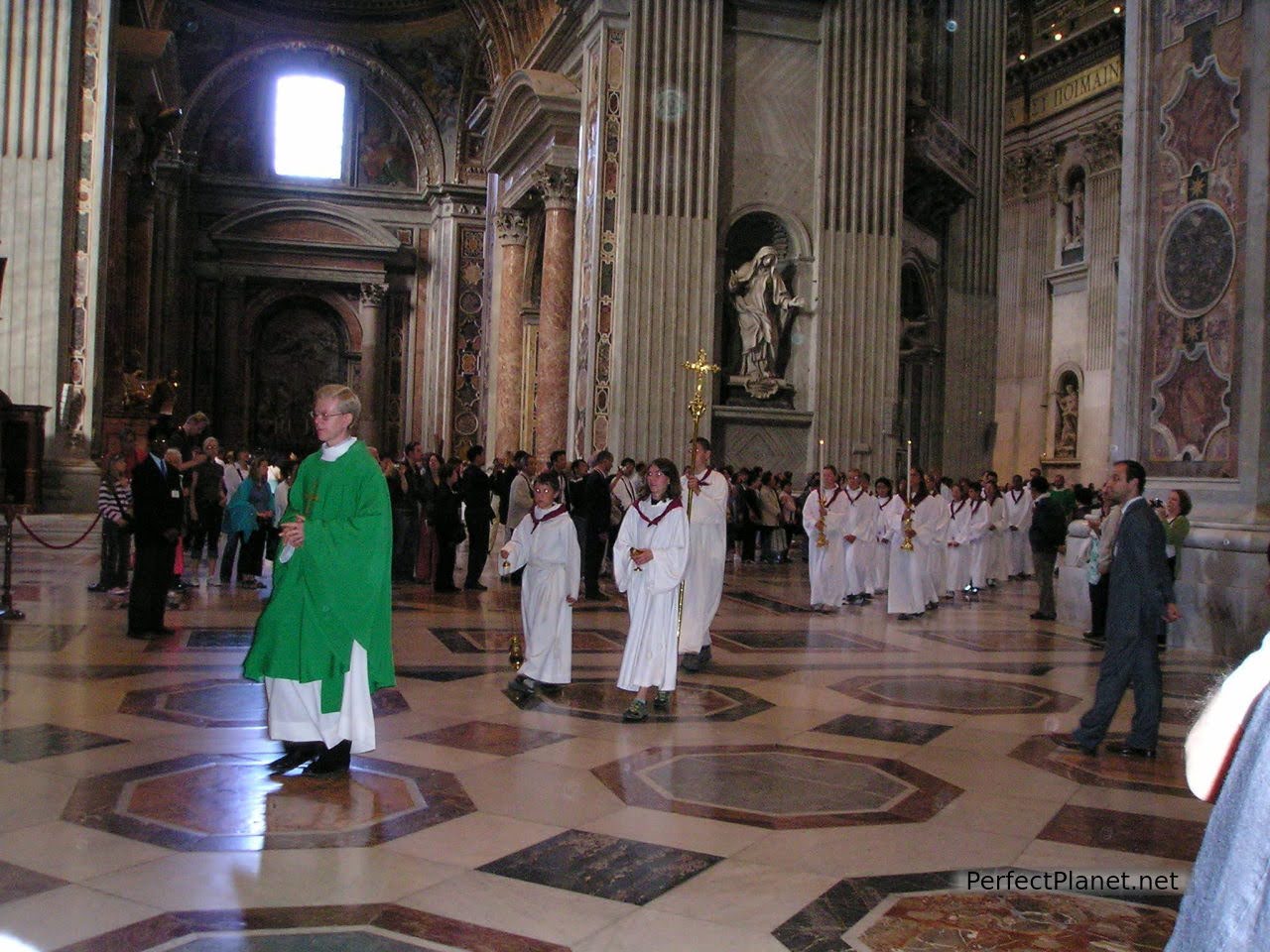 Interior de la Basílica