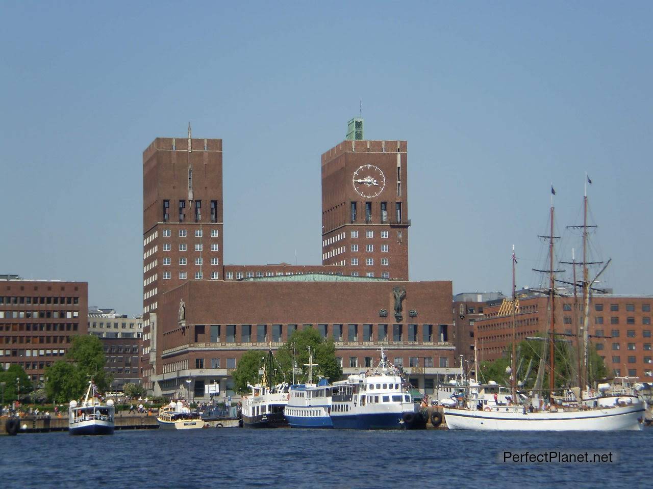 City Hall from the boat