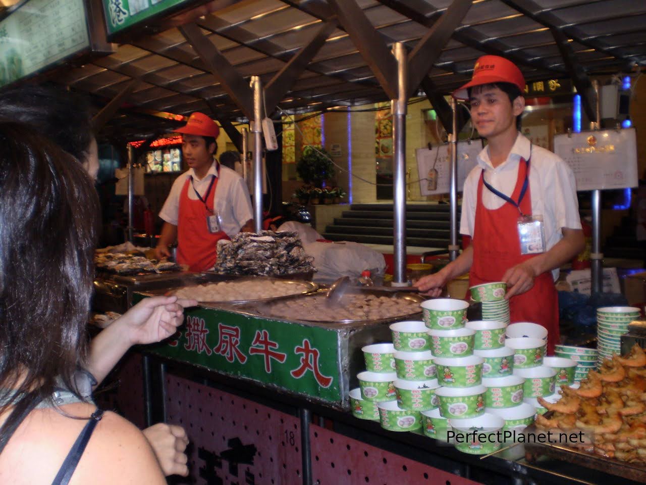 Mercado de Wangfujing